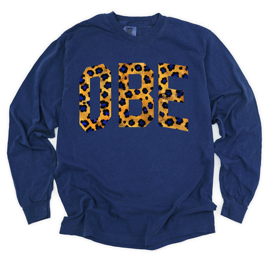 Long Sleeve OBE Bella Or Comfort Colors Olive Branch Elementary Tee / Desoto County Schools / Mississippi School Shirt /  Adult Sizes