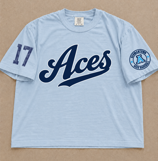 Germantown Aces Spiritwear - Boxy Crop