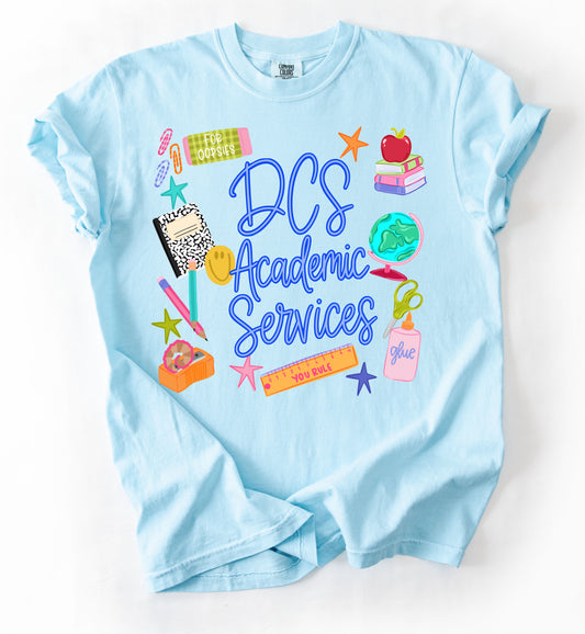 Comfort Colors DCS Academic Services Shirt