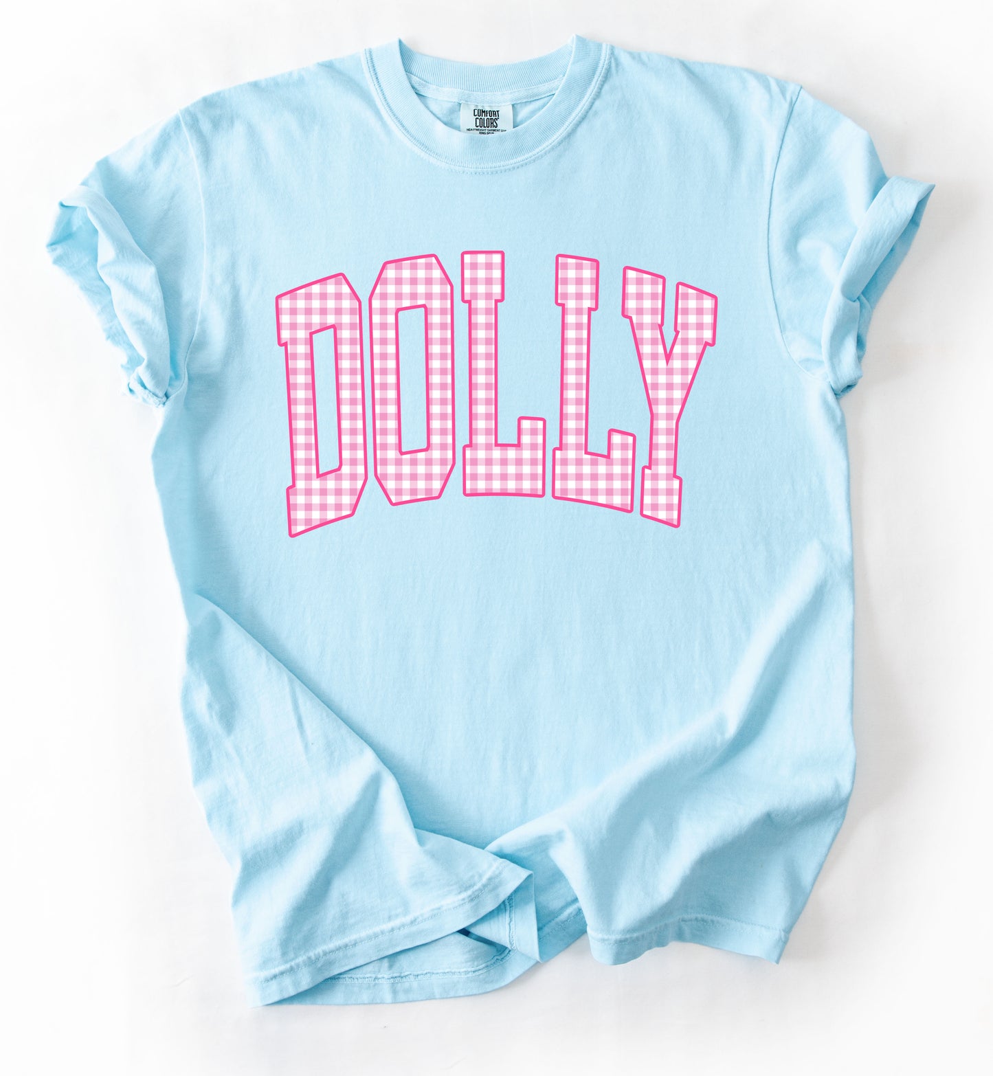 Comfort Colors Dolly Gingham Print Shirt/ Youth and Adult Sizes