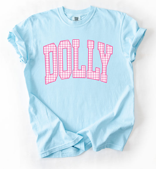 Comfort Colors Dolly Gingham Print Shirt/ Youth and Adult Sizes
