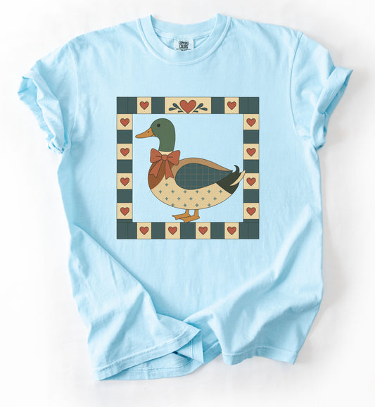 Comfort Colors Antique Duck Tee/ Youth and Adult Sizes