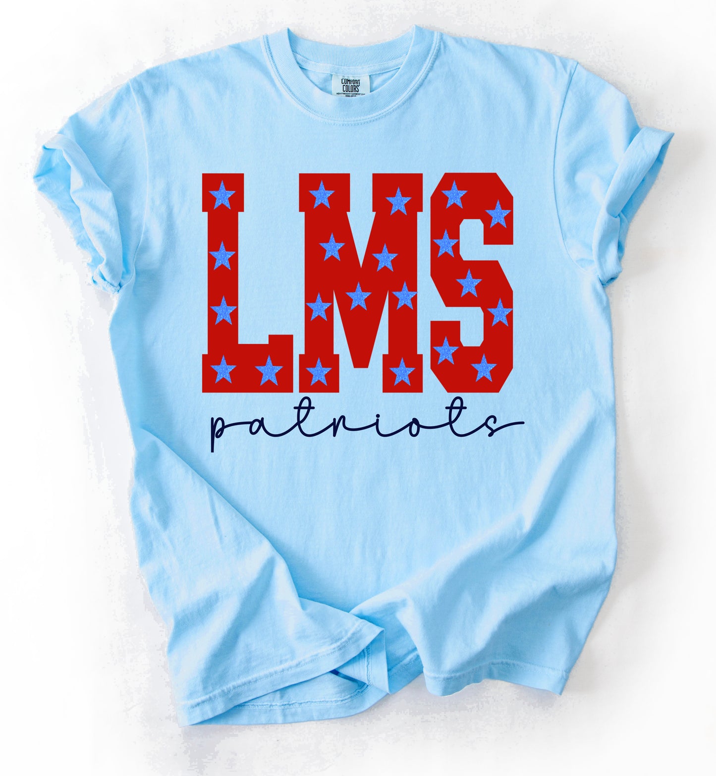 Lewisburg Dance Fundraiser  - LMS Patriots Comfort Colors Shirt/ Youth and Adult Sizes