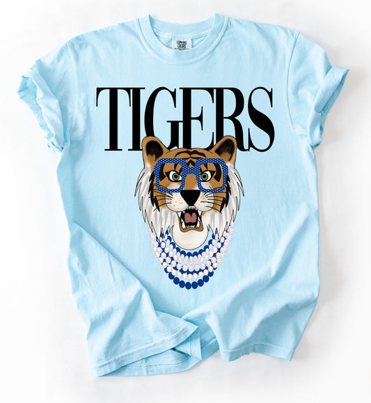 Comfort Colors Memphis Tigers Mascot Tee / Memphis Tigers Shirt/ Youth and Adult Sizes
