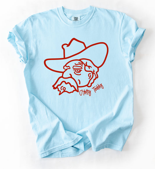 Bella or Comfort Colors Hotty Toddy Shirt/ Ole Miss Shirt/ Rebels Mascot /Youth and Adult Sizes