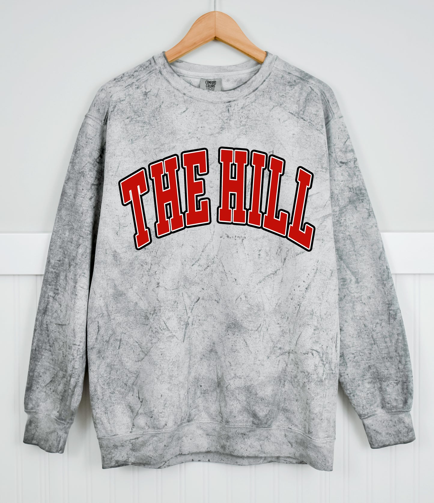 The Hill Lewisburg Comfort Colors Colorblast Sweatshirt - Sizes and Inventory Limited