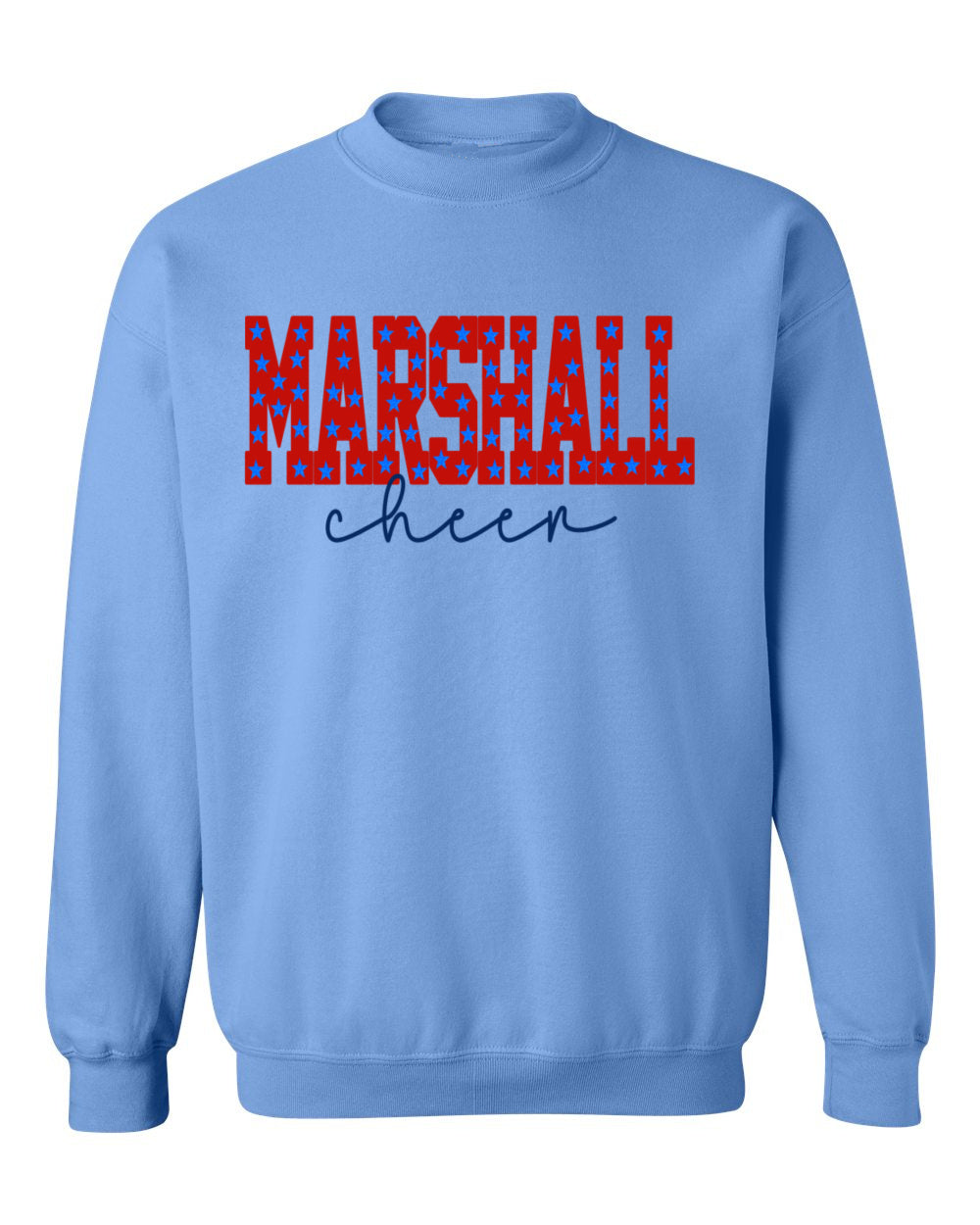 Bella Canvas or Gildan Marshall Cheer Sweatshirt/ Youth and Adult Sizes