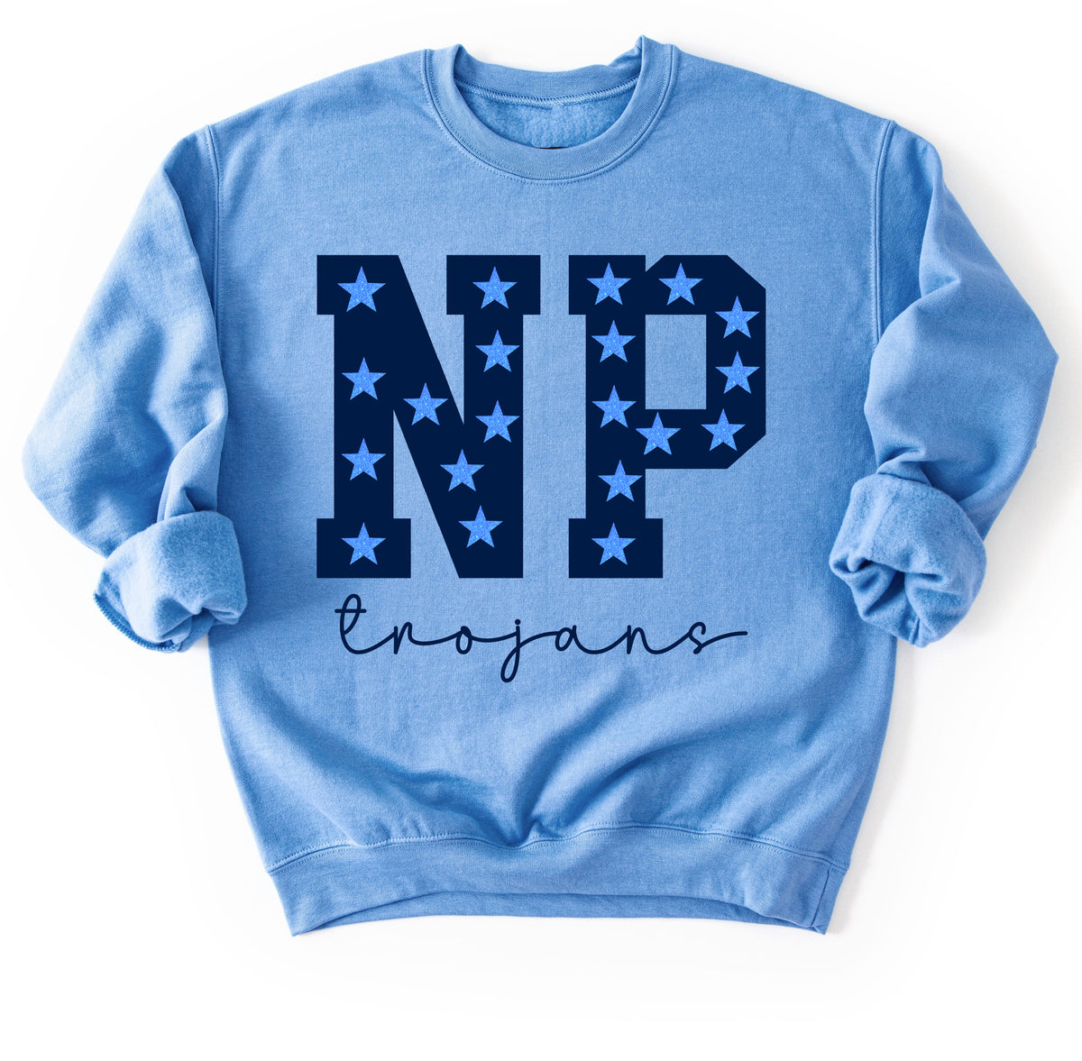 Port and Co Brand Northpoint Sweatshirt - Stars Design/ Youth and Adult Sizes