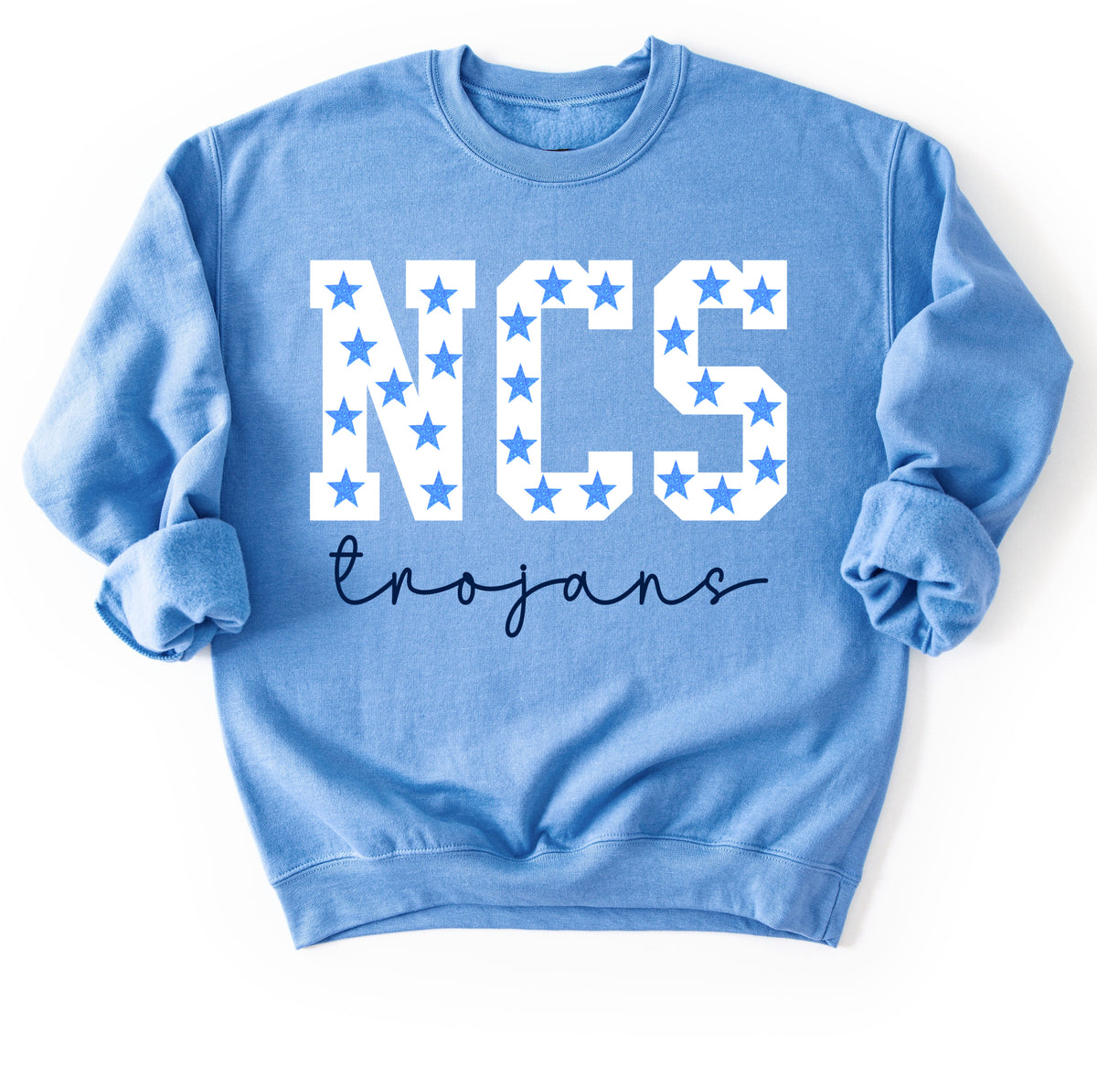 Port and Co Brand Northpoint Sweatshirt - Stars Design/ Youth and Adult Sizes