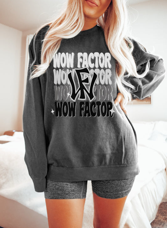 Pepper Wow Factor Comfort Colors Colors Sweatshirt/ Adult Sizes Only