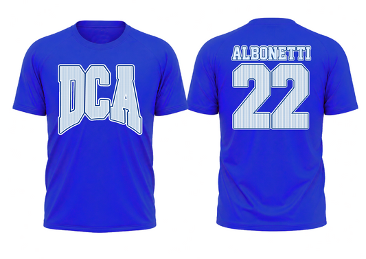 DCA Drifit Customized Spiritwear/ Youth and Adult Sizes