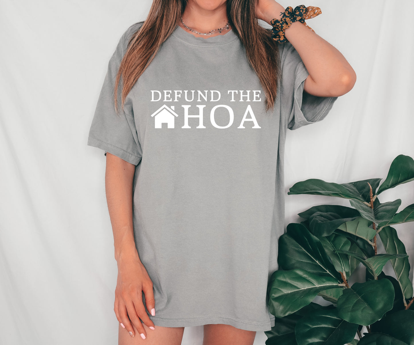 Funny Defund the HOA Tee/ Comfort Colors or Bella Canvas