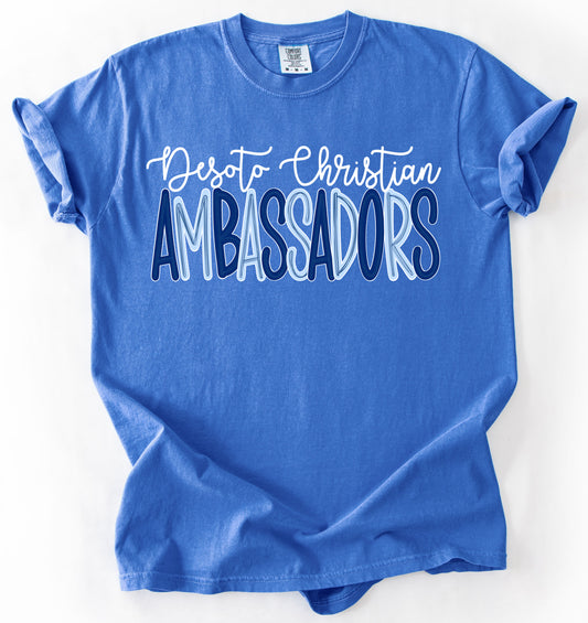 Desoto Christian Academy Custom School Back To School Shirt/ Students or Teachers Shirt/ Any School Available/  Back To School