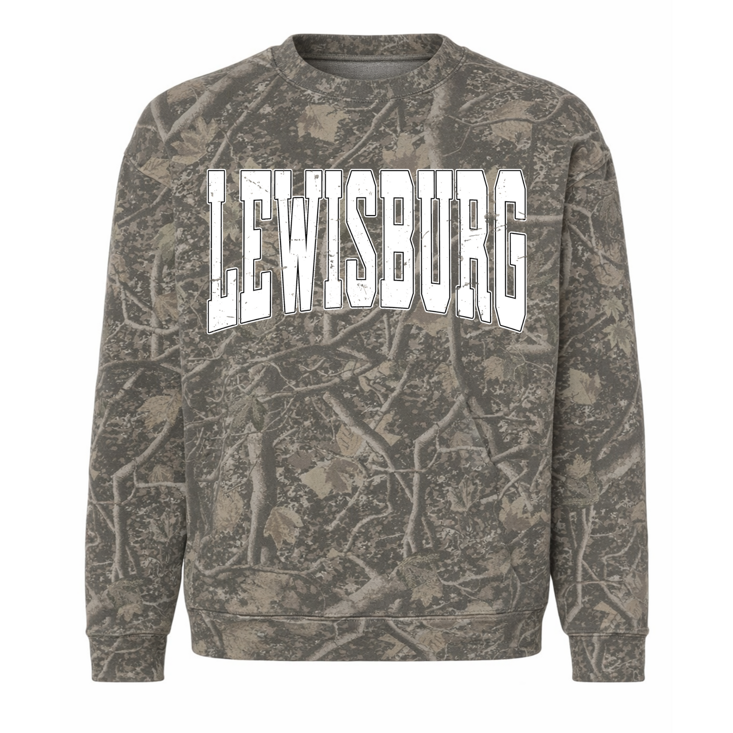 Deadwood Camo Quality Lewisburg Sweatshirt/ Adult Sizes