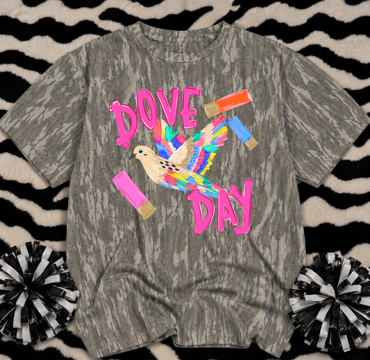 Mossy Oak Dove Day Shirt/ Youth and Adult Sizes