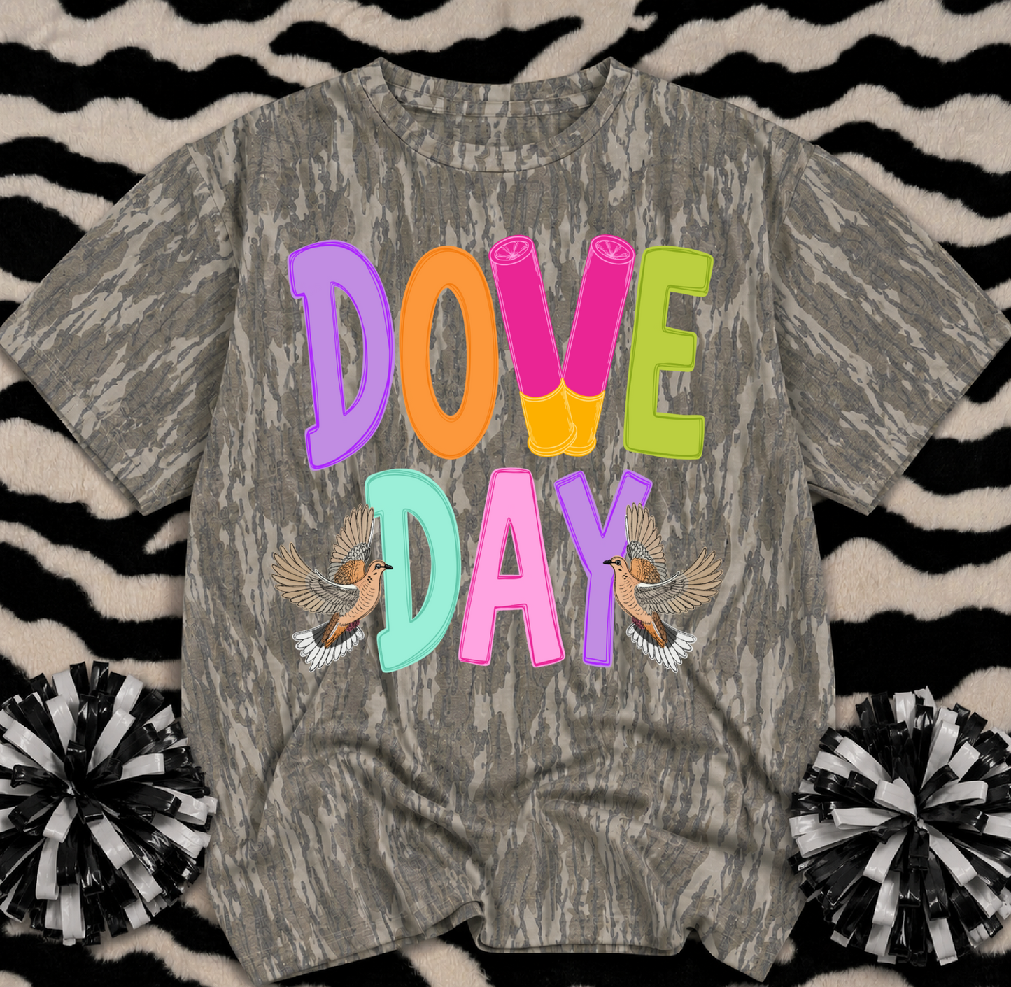 Mossy Oak Dove Day Shirt/ Youth and Adult Sizes