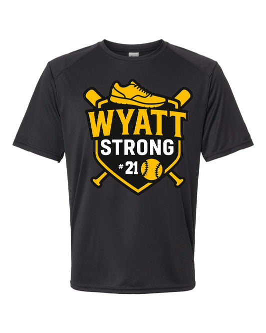 Wyatt Strong Fundraiser Tees - Drifit Style