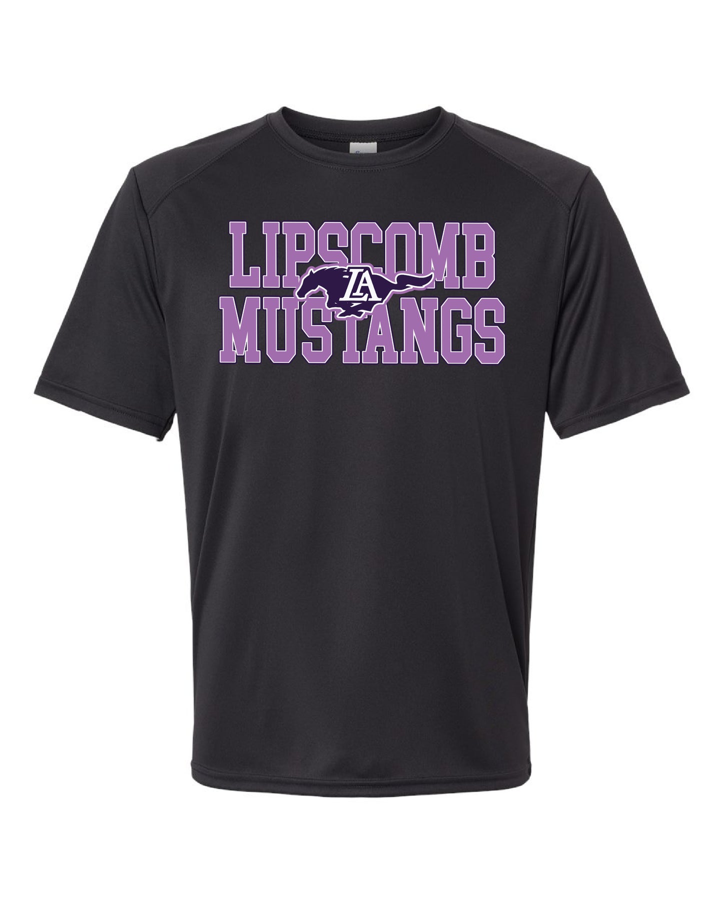 Drifit Lipscomb Mustangs Shirt/ Youth and Adult Sizes