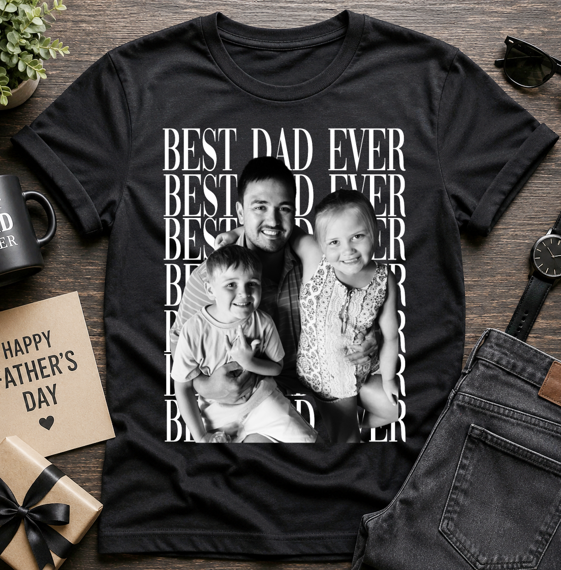 Best Dad Ever Shirt - Father's Day Tee - Fathers Day Shirt