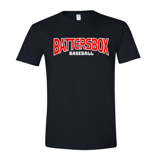 Batters Box Tee Gildan Softstyle / Youth and Adult Sizes