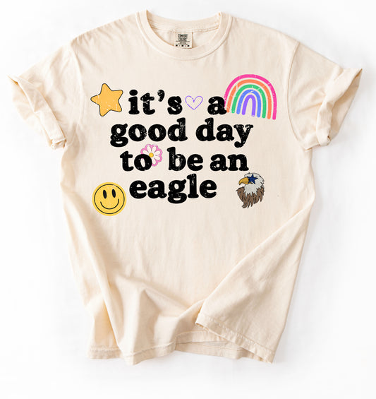 Bella Canvas or Comfort Colors It's A Great Day To Be An Eagle Shirt/ Cosby Eagles Shirt - Youth and Adult Sizes