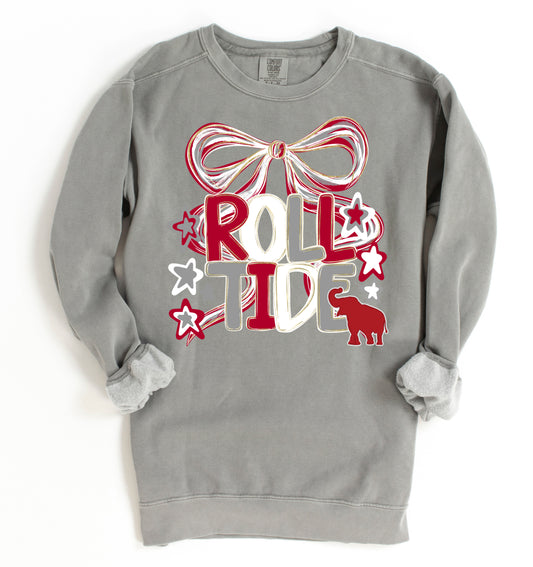 SPIRIT DROP - Alabama Sweatshirt - Comfort Colors, Bella Canvas, or Gildan Brand