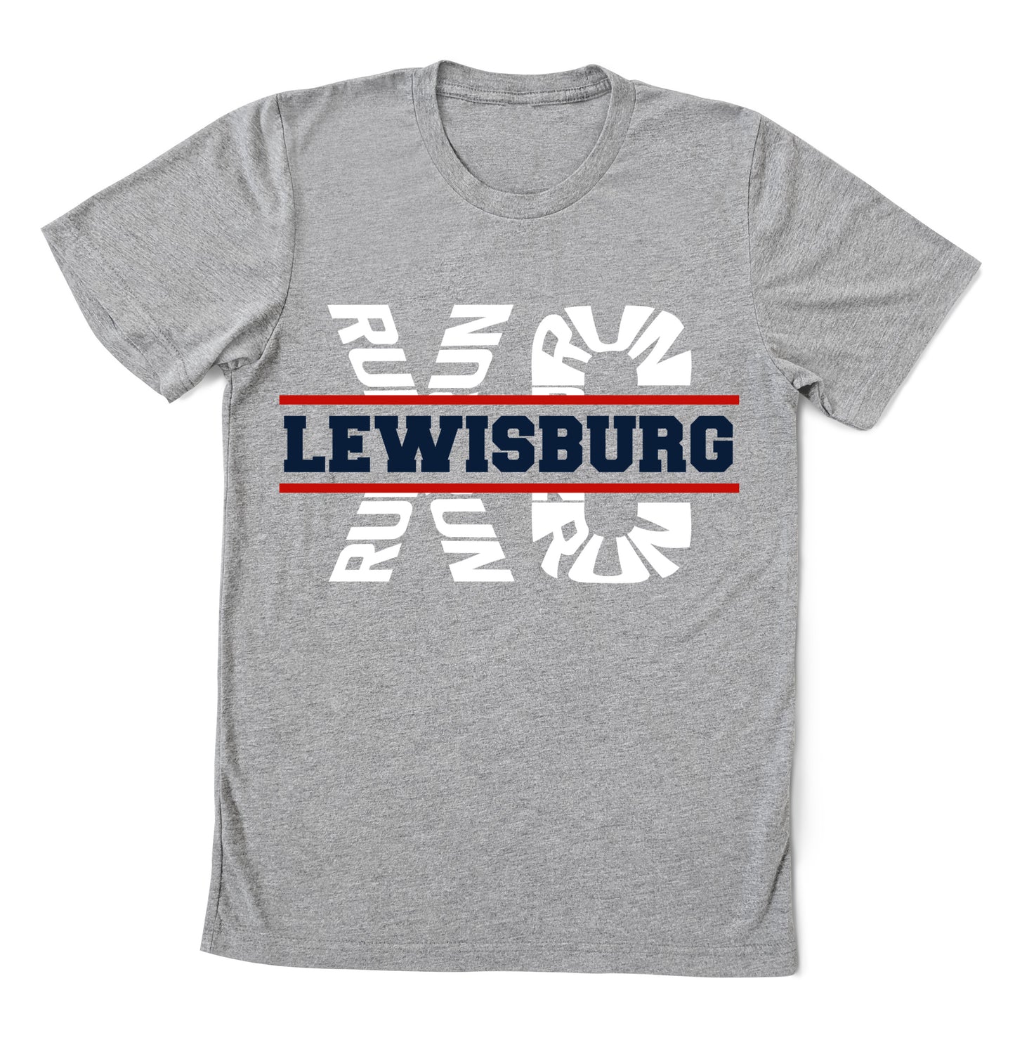 Lewisburg Cross Country Short Sleeve Dri-Fit or Bella Canvas Options