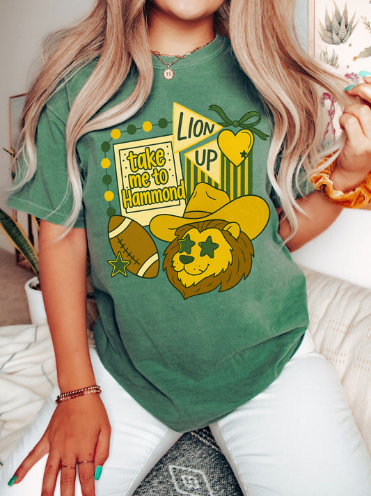 Comfort Colors or Bella Canvas Take Me to Hammond/Southeastern Shirt/ SLU/ Southeastern Lions Shirt