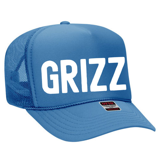 GRIZZ Trucker Hat / Powder Blue