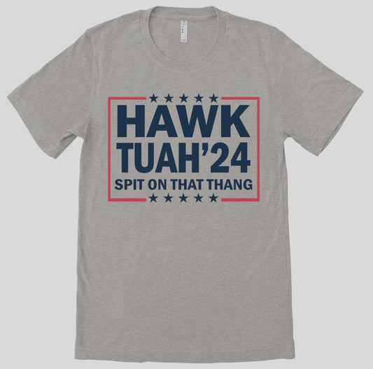 4th Of July Hawk Tuah Spit On That Thing T-Shirt / Unisex Tee / Funny Men's Graphic Tee / Funny July 4th Tees