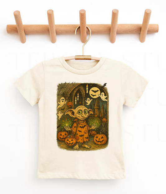 Dobby Trick or Treat Shirt/ Youth and Adult Sizes/ Comfort Colors or Bella Canvas