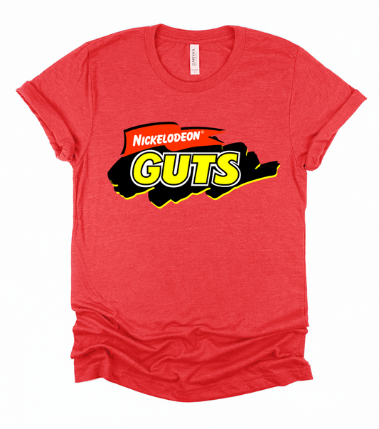 Nick Guts Tee/ Youth and Adult Sizes
