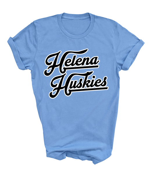 Long or Short Sleeve/ Dryfit or Soft Style Bella Helena Huskies Shirt