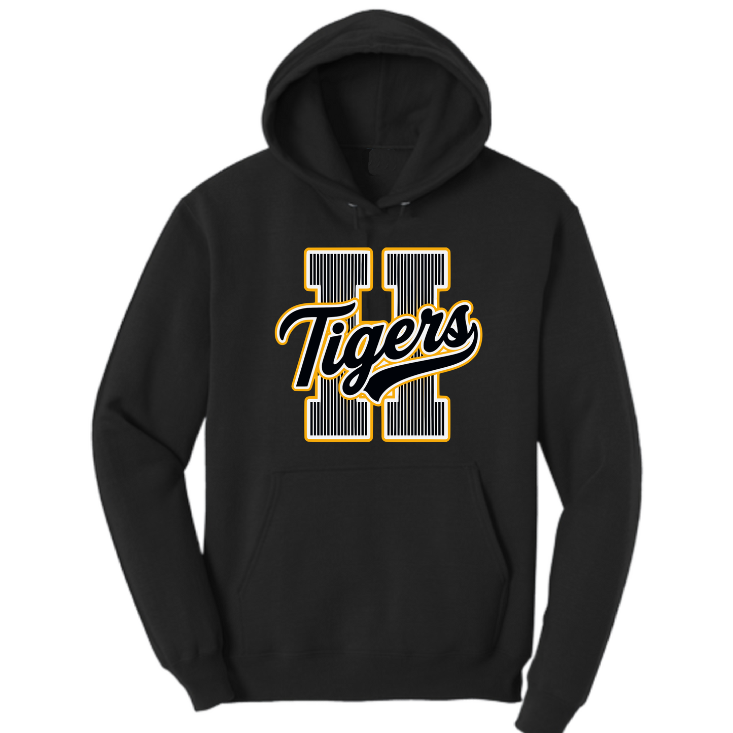 Hernando Tigers Spirit Wear Hoodie/ Sweatshirt / Youth and Adult Sizes/ Desoto County Schools / Mississippi School Shirt