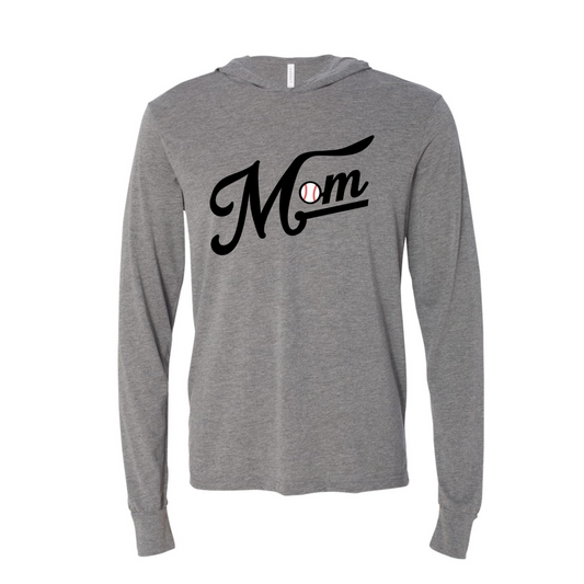 Baseball Mom Hooded T-Shirt
