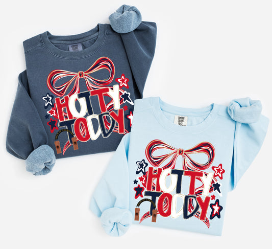 Comfort Colors  Hotty Toddy Sweatshirt / Mississippi Sweatshirt / Ole Miss Sweater / Adult Sizes