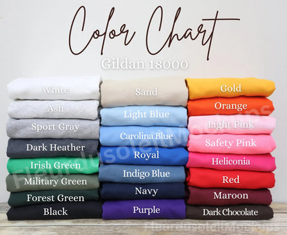 Custom Sweatshirt Cardigans - Oversized Print - Option of Additional Personalization on Back and Sleeves