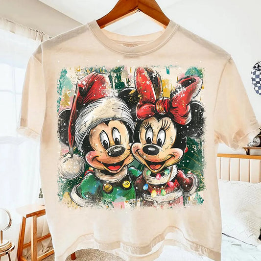 Boxy Crop Christmas Matching Family Magical Vacation Tees / Best Day Ever