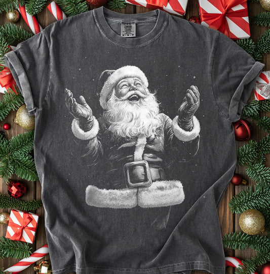 Youth and Adult Vintage Santa Christmas Shirt/ Comfort Colors or Bella/ Youth and Adult Sizes