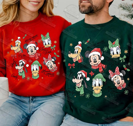 Gildan Christmas Matching Family Magical Vacation Sweatshirt / Best Day Ever