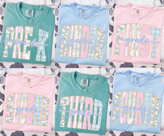 Back To School Students or Teachers Shirt/ All Grades Available/  Back To School