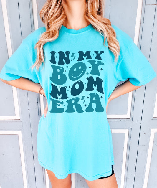 Comfort Colors In My Boy Mom Era Tee/ Boy Mom/ Moms of Boys