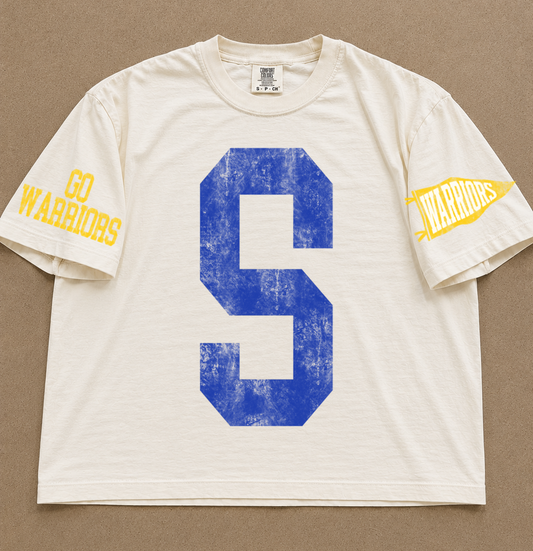 Custom Comfort Colors Senatobia Warriors Spirit Wear Shirts/ Boxy Crop/ Adult Sizes