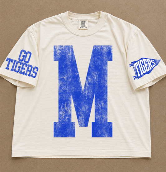 Comfort Colors Memphis Spiritwear  Boxy Crop Tee