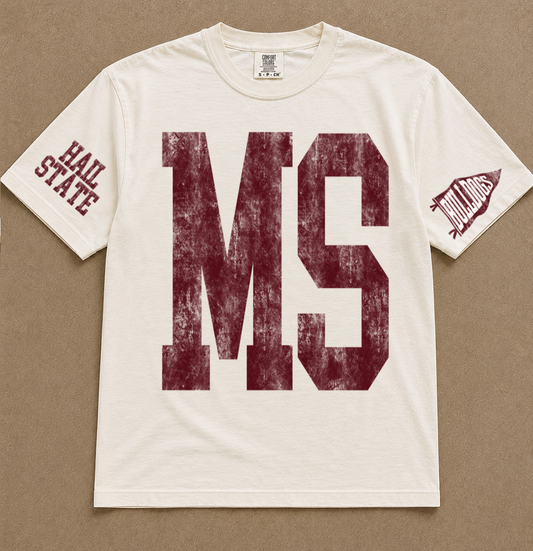 Custom Comfort Colors Full Length Miss St Spirit Wear Shirts/ Youth and Adult Sizes