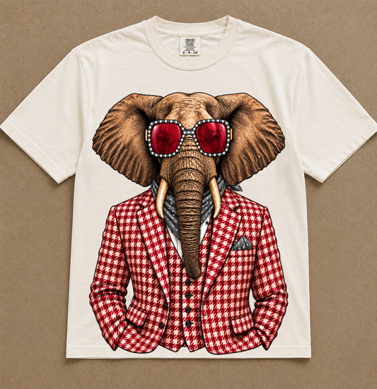 SPIRIT DROP -Roll Tide - Alabama Shirt - Comfort Colors -Youth and Adult Size Tee - Oversized Print