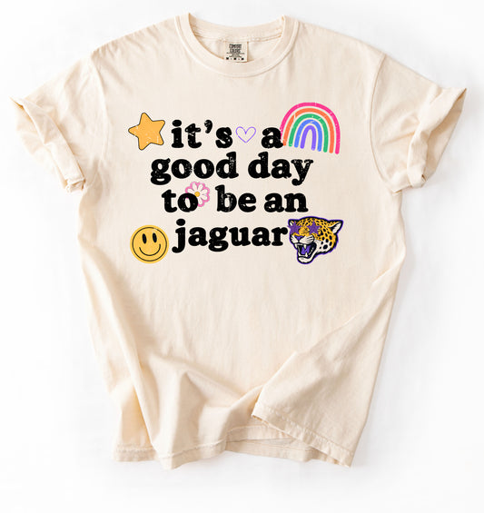 Comfort Colors or Bella Canvas - It's A Good Day To Be A Jaguar/ Desoto Central Jaguars Tee / Desoto Central Schools / Mississippi School Shirt /Youth and Adult Sizes - DC Jags/ Desoto Central