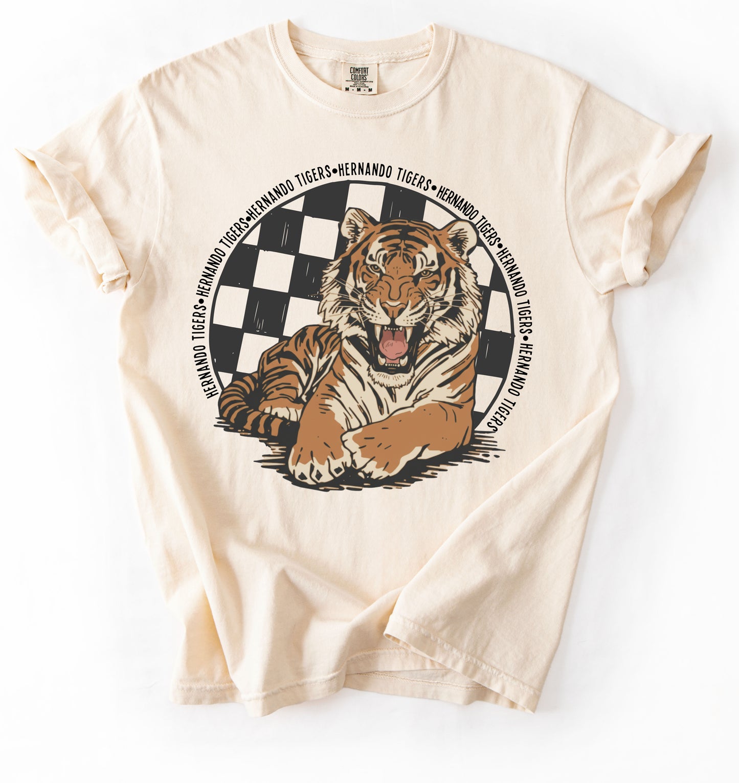 Comfort Colors Hernando Tigers - Tiger Pride Camo Tee/ Hernando Tigers Shirt/ Youth and Adult Sizes