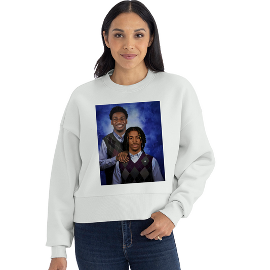 Boxy Crop Funny Stepbrothers Sweatshirt/ Grizzlies