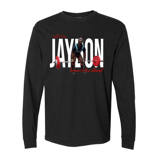 Custom Long Sleeve Weightlifting Tee